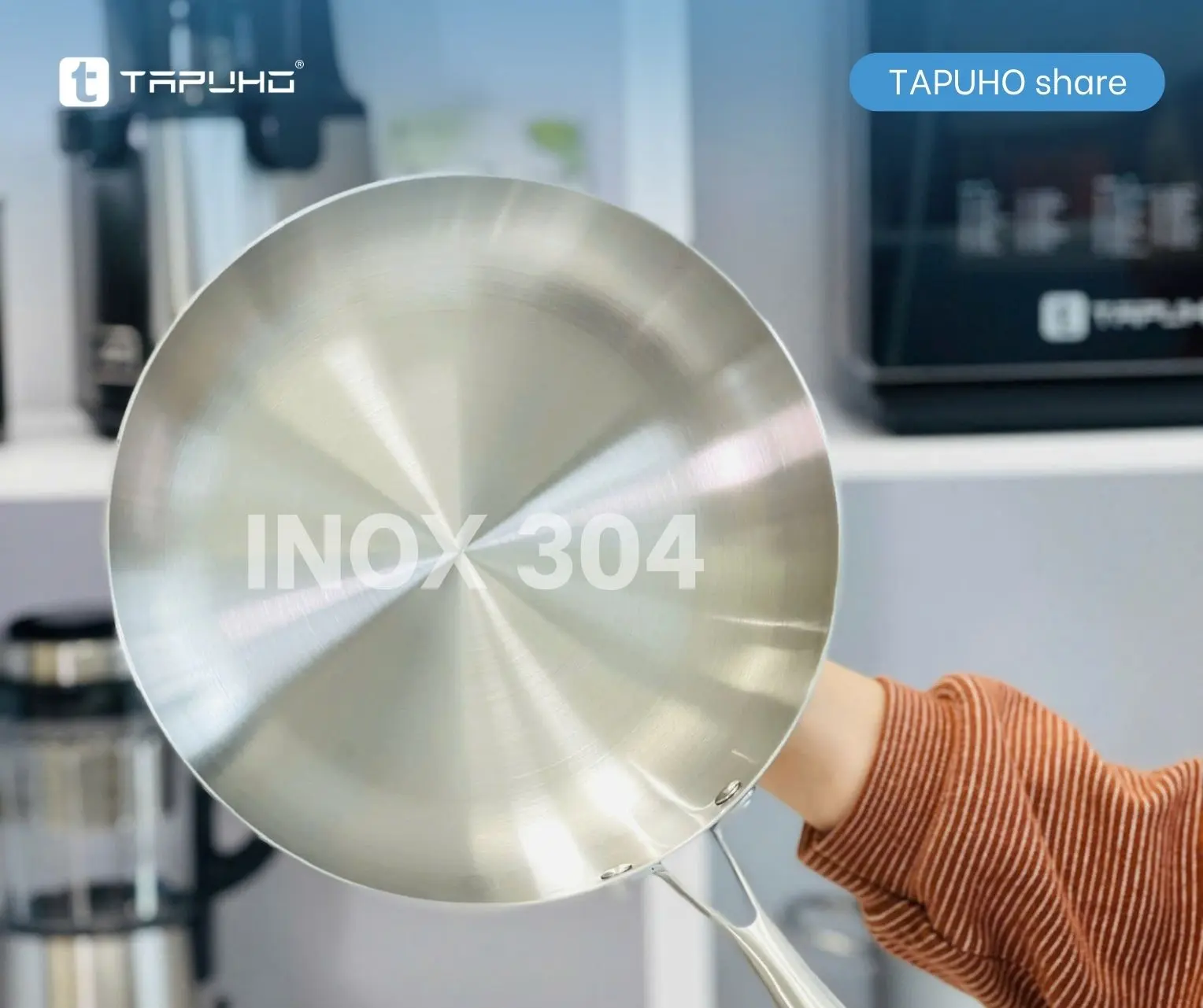 Vật liệu INOX 304 an toàn