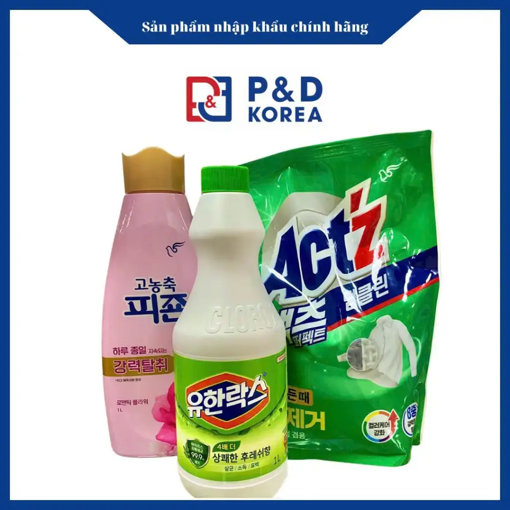 Combo tẩy rửa 4