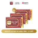 Combo 3 hộp Hộp 20 chiếc khăn ướt lau bàn thờ Bách Phúc hương quế